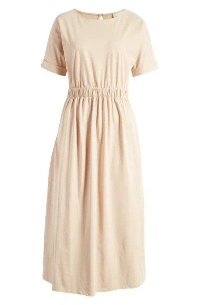 Luxely Luna Cutout Maxi Dress In Irish Cream