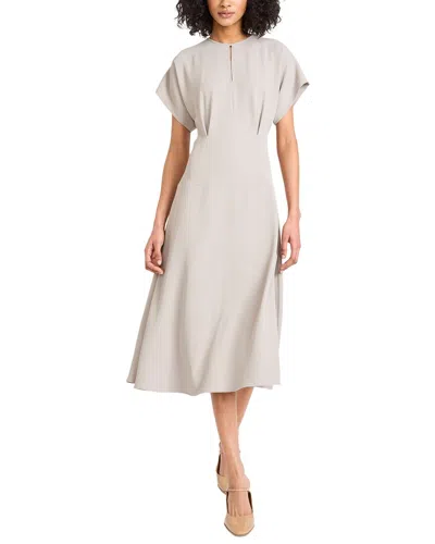 Luxely Midi Dress In White