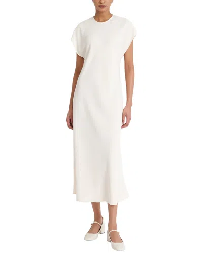 Luxely Midi Dress In White