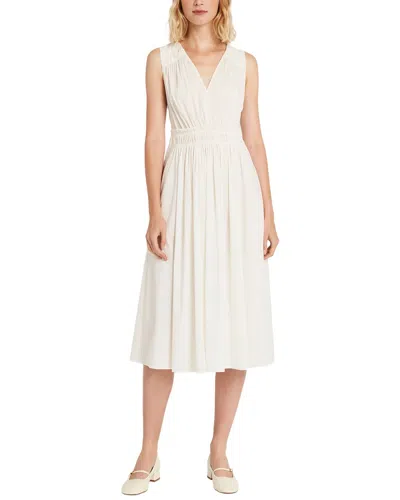 Luxely Midi Dress In White