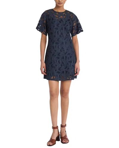 Luxely Mini Dress In Blue