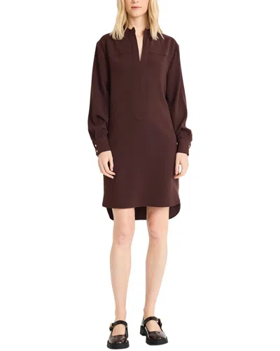 Luxely Mini Dress In Burgundy