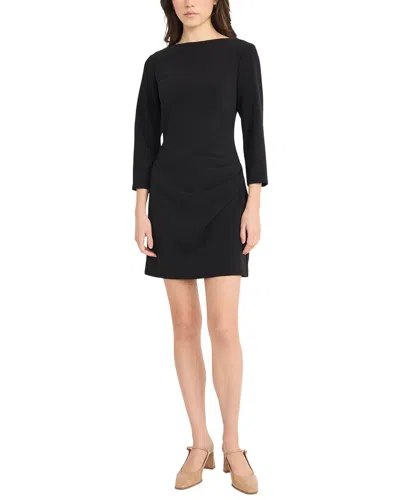 Luxely Mini Sheath Dress In Black