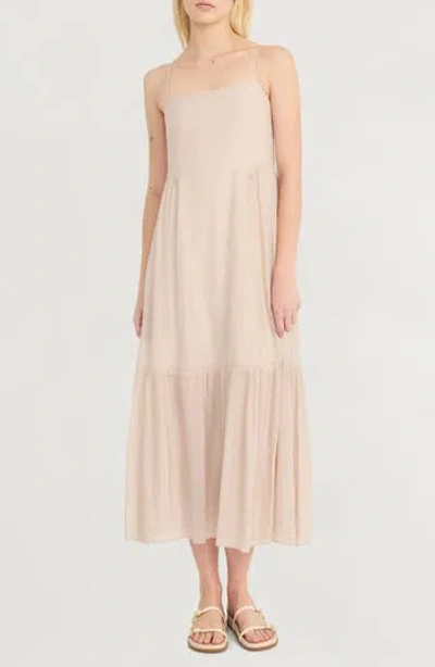 LUXELY LUXELY RIPPLED WOVEN DRESS
