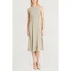 Luxely Sleeveless Tank Dress In Overland Trek