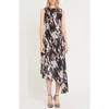 Luxely Midi Dress In Multi