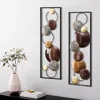 Luxenhome Abstract Dish Metal Wall Art, Set Of 2 In Multi