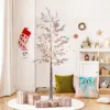 Luxenhome Artificial Christmas Trees With Micro Led Lights,6.2ft In Multi
