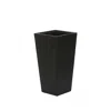 Luxenhome Essentia Indoor/outdoor Planter, Tall, Small In Black