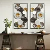 Luxenhome Farah Metal Wall Art, Set Of 2 In Multi