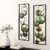 Luxenhome Glam Dishes Metal Wall Art, Set Of 2 In Multi