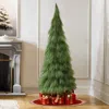 Luxenhome Holiday Green Pampas Grass Christmas Tree Tree,6ft In Green