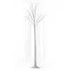 Luxenhome Lighted Led 70.87" H White Artificial Willow Tree Decoration In Gray