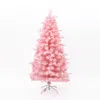 Luxenhome Pre-lit Fiber Optic Pink Christmas Tree With Lights,6ft In Pink