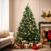 Luxenhome Pre-lit Green Full  Pine Christmas Tree,7.5ft In Multi
