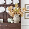 Luxenhome Rustic Old World Bouquet Round Terracotta Vase,10.6'' In Brown