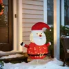 Luxenhome Santa Claus Lighted Globe Christmas Lighting Decoration For Indoor And Outdoor, 30" Tall In Multi