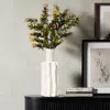 Luxenhome Seraphina Stoneware Vase, Tall In Multi