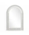 Luxenhome White Arch Rectangle 36-inch Tall Wall Mirror, Accent And Vanity