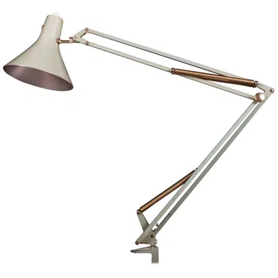 Pre-owned Luxó Grey Desk, Table Lamp By Luxo In Gray