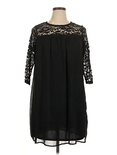 Pre-owned Luxology Casual Dress In Black