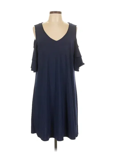 Pre-owned Luxology Casual Dress In Blue