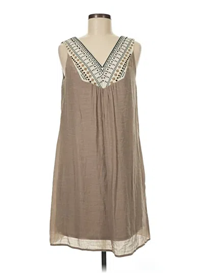 Pre-owned Luxology Casual Dress In Brown