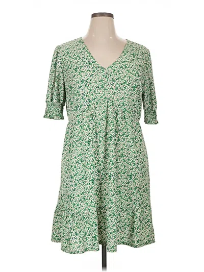 Pre-owned Luxology Casual Dress In Green