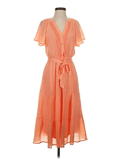 Pre-owned Luxology Casual Dress In Orange