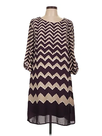 Pre-owned Luxology Casual Dress In Purple