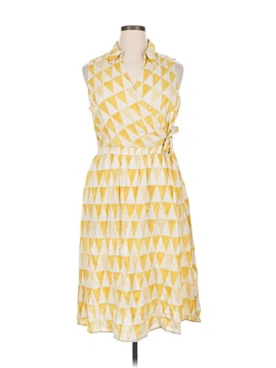 Pre-owned Luxology Casual Dress In Yellow