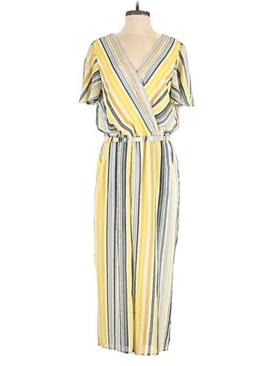 Pre-owned Luxology Casual Dress In Yellow
