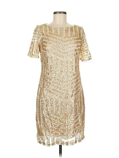 Pre-owned Luxology Cocktail Dress In Gold