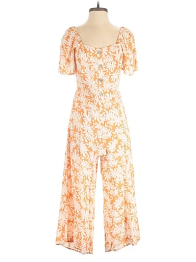 Pre-owned Luxology Jumpsuit In Orange