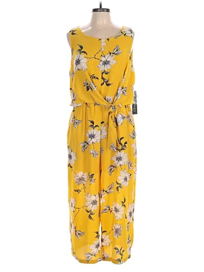 Pre-owned Luxology Jumpsuit In Yellow