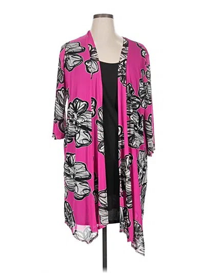 Pre-owned Luxology Kimono In Pink
