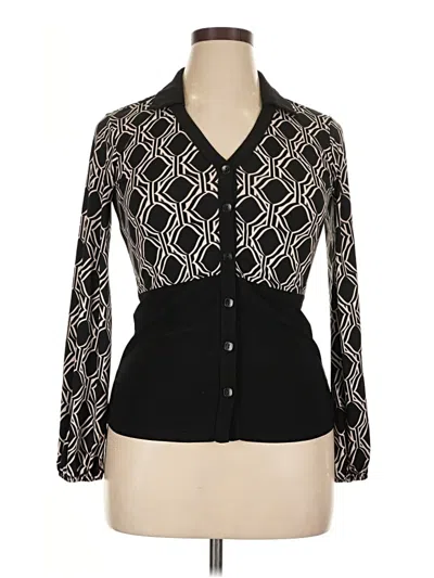 Pre-owned Luxology Long Sleeve Blouse In Black