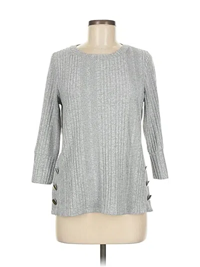 Pre-owned Luxology Pullover Sweater In Silver