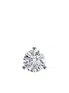 Luxsly 14kt White Gold Diamond Stud Earrings In White
