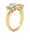 Luxsly 14kt Yellow Gold Diamond Ring In Yellow