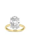 Luxsly 14kt Yellow Gold Diamond Ring In Yellow