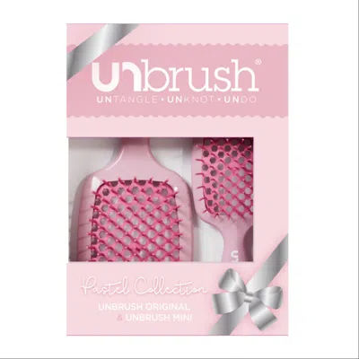Luxury Brands Llc Unbrushdetangling Brush Gift Set In Pink