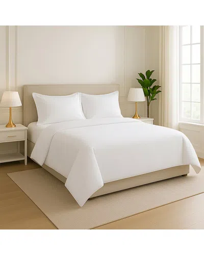 Luxury Home 100% Cotton 4pc Sheet Set In Neutral