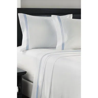 Luxury Home 3-line Microfiber Sheet Set In Blue