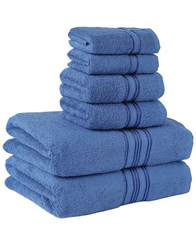Luxury Home 6pc Cotton Towel Set