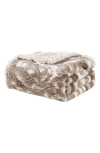 Luxury Home Alaska Faux Fur Throw Blanket