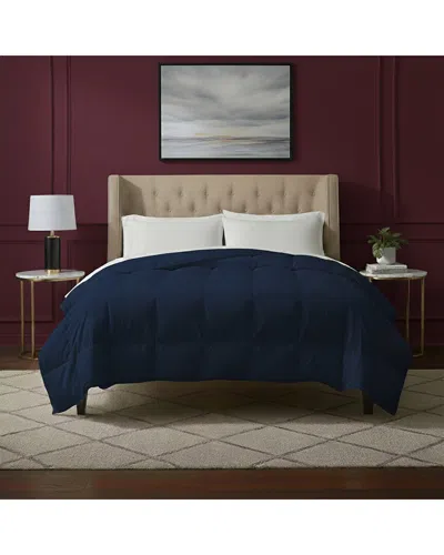 Luxury Home All Seasons Super-soft Down Alternative Comforter In Blue