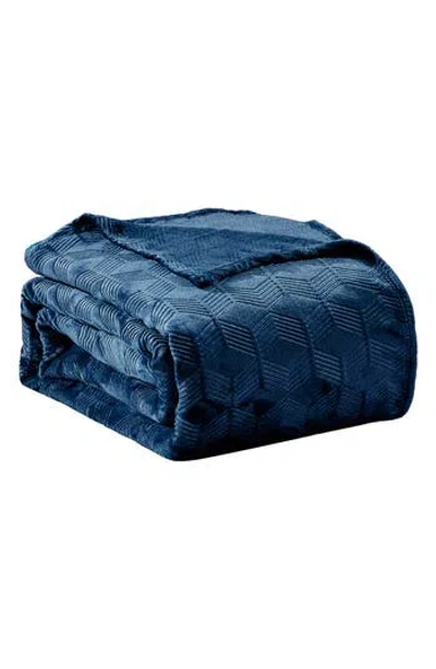 Luxury Home Amrani Embossed Ultrasoft Throw Blanket