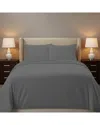 Luxury Home Bamboo Blend Bedsheets In Blue