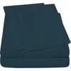 Luxury Home Deep Pocket Microfiber Sheet Set In Blue